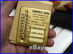 Original vintage 50's Studebaker Visor Service auto Thermometer accessory promo