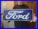 RARE VINTAGE FORD PORCELAIN SIGN Apx 12×6