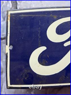 RARE VINTAGE FORD PORCELAIN SIGN Apx 12×6