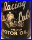 RARE Vintage Racing Sta Lube Motor Oil Gas Service Station Auto Car Quart Can