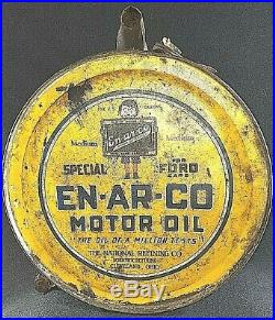 Rare 1920's Ford En-Ar-Co Motor Oil 5 Gallon Rocker Can for ford motors vintage