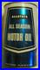 Rare Vintage Allstate All Season Motor Oil Advertising Sign Tin Can Original Nos