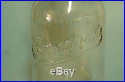 Rare Vintage En-ar-co Oil Glass Bottle 1 Pint