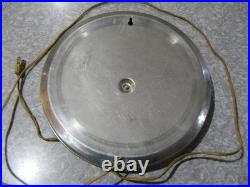 Rare Vintage Fram Oil Filter Advertising Clock 12 Glass Face Runs Well