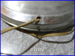 Rare Vintage Fram Oil Filter Advertising Clock 12 Glass Face Runs Well