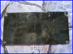 Rare Vintage Porcelian Bp Motor Sprite Porcelain Sign