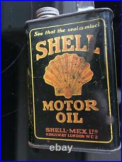 Rare Vintage minature Shell Motor oil can