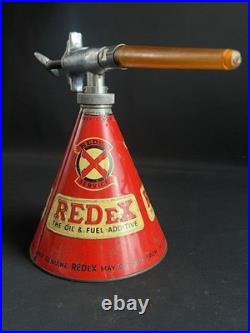 Redex Upper Cylinder Lubricant Vintage Forecourt Oil Dispencer One Shot Tin Can Redex Upper Cylinder Lubricant Vintage Forecourt Oil Dispencer One Shot Tin Can