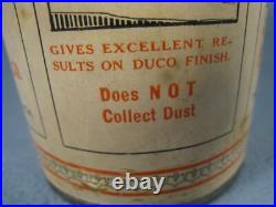 Scarce Vintage French Star MFG. Co. Auto & Piano Polish Cone Top Can Scarce Vintage French Star MFG. Co. Auto & Piano Polish Cone Top Can
