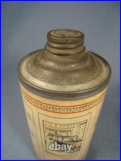 Scarce Vintage French Star MFG. Co. Auto & Piano Polish Cone Top Can Scarce Vintage French Star MFG. Co. Auto & Piano Polish Cone Top Can