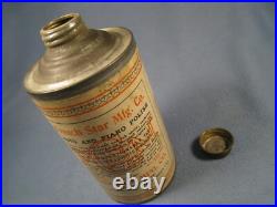 Scarce Vintage French Star MFG. Co. Auto & Piano Polish Cone Top Can Scarce Vintage French Star MFG. Co. Auto & Piano Polish Cone Top Can