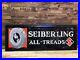 Seiberling All-Treads porcelain sign vintage collectable gas oil tire