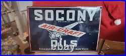 Socony Air-craft Oil For Sign