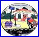 Standard Oil Crown Gasoline Vintage Porcelain Sign Pump Plate Advertising