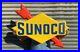 Sunoco Light Box Led Wall Sign Garage Petrol Gasoline Car Vintage Gas & Oil