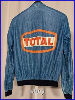 Total Oil Company Vintage Advertising What A Gas Tyvek Jacket All Over Print