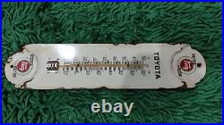 Toyota Thermometer Gas Oil Vintage Collectable Porcelain automotive souvenirs