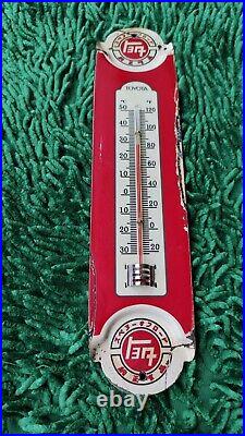 Toyota Thermometer Gas Oil Vintage Collectable no Porcelain automotive souvenirs