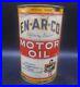 ULTRA RARE 1930's VINTAGE EN-AR-CO OUTBOARD MOTOR OIL IMPERIAL QUART CAN