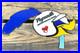 VINTAGE 12x6.5 PLYMOUTH TEAM ROADRUNNER PORCELAIN ADVERTISING MOPAR OIL SIGN