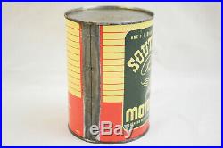 VINTAGE 1930s SOUTHERN PREMIUM MOTOR OIL 1QT FULL UNOPENED SCARCE GAS & OIL CAN