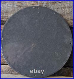 VINTAGE 1951 SINCLAIR GASOLINE PORCELAIN GAS STATION FUEL PUMP SIGN 12 WithDINO