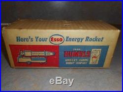 VINTAGE 1960's ESSO ENERGY ROCKET TOY HUMBLE GAS/OIL NOS/FACTORY SEALED BOX