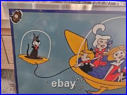 VINTAGE 1963 PHILLIPS 66 12x10 GASOLINE THE JETSONS MOTOR OIL PORCELAIN SIGN