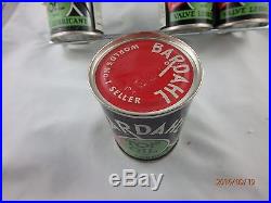 Vintage Bardahl Top Oil 4 Ounce Can Display Rack With 8 Full Canadian Cans