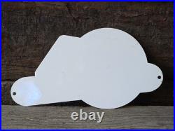 VINTAGE CUMMINS DEPENDABLE DIESEL POWER PORCELAIN SIGN 12x6.5