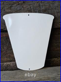 VINTAGE FREEZIE PORCELAIN SIGN NICE SHAPE 12x10