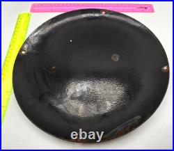 VINTAGE GENUINE SINCLAIR HC PORCELAIN SIGN PUMP PLATE GAS STATION OIL 12 x 12