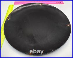 VINTAGE GENUINE SUNOCO PORCELAIN SIGN PUMP PLATE GAS STATION OIL 12 x 12