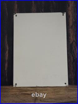 VINTAGE IT'S A REMINGTON PORCELAIN SIGN HOUSTON HARDWARE AMMUNITION 14x10