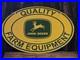VINTAGE JOHN DEERE TRACTOR PORCELAIN SIGN QUALITY FARM EQUIPMENT 16.5x11