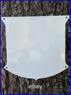VINTAGE MOBILGAS DEALER RESTROOM PLEDGE PORCELAIN SIGN WITH PEGASUS 12 x 12 VINTAGE MOBILGAS DEALER RESTROOM PLEDGE PORCELAIN SIGN WITH PEGASUS 12 x 12
