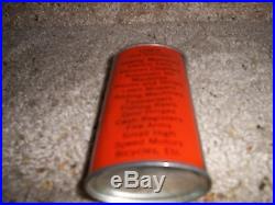 Vintage Phillips 66 Household Oil Can Orange Rare 4oz Sign Lubricant Empty