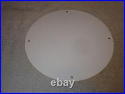 VINTAGE RED HAT GASOLINE With? EAGLE 11 3/4 PORCELAIN METAL INDEPENDENT OIL SIGN