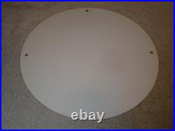 VINTAGE RED HAT GASOLINE With? EAGLE 11 3/4 PORCELAIN METAL INDEPENDENT OIL SIGN