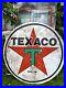 VINTAGE Reproduction TEXACO MOTOR OIL SIGN 44