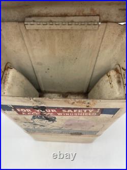 VINTAGE Standard Oil Windshield Wipes/Towels Dispenser Display