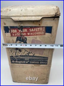 VINTAGE Standard Oil Windshield Wipes/Towels Dispenser Display