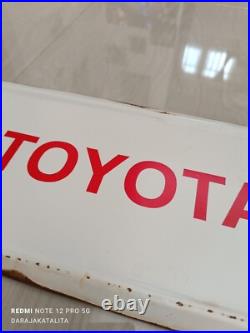 VINTAGE TOYOTA TRD Toyota Racing Development SERVICE WORKSHOP SIGN 70x18 Cm