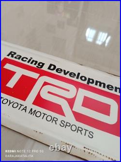 VINTAGE TOYOTA TRD Toyota Racing Development SERVICE WORKSHOP SIGN 70x18 Cm