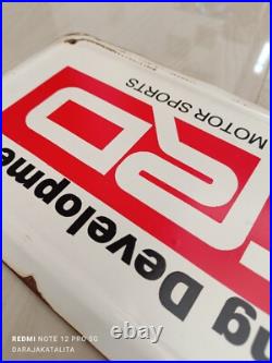 VINTAGE TOYOTA TRD Toyota Racing Development SERVICE WORKSHOP SIGN 70x18 Cm