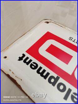 VINTAGE TOYOTA TRD Toyota Racing Development SERVICE WORKSHOP SIGN 70x18 Cm