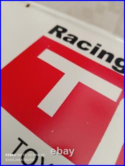 VINTAGE TOYOTA TRD Toyota Racing Development SERVICE WORKSHOP SIGN 70x18 Cm