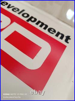 VINTAGE TOYOTA TRD Toyota Racing Development SERVICE WORKSHOP SIGN 70x18 Cm