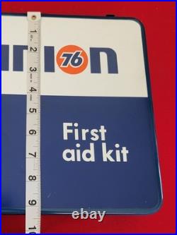 VTG Union 76 Gas Oil Station First Aid Kit Gas Company Advertising Metal Box