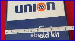 VTG Union 76 Gas Oil Station First Aid Kit Gas Company Advertising Metal Box